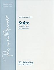 Suite for Organ, Brass and Timpani  (Score)