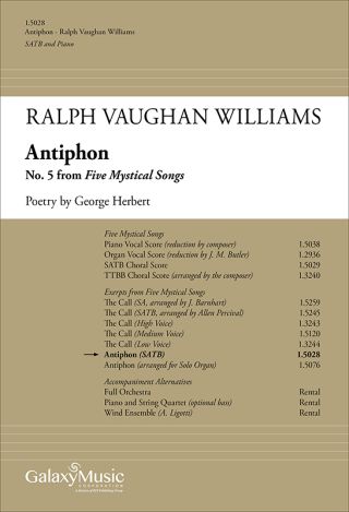 Five Mystical Songs: Antiphon